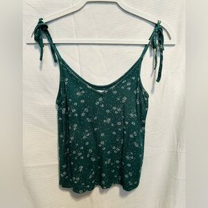 Abercrombie & Fitch sage green tank, 100% Viscose fabric
